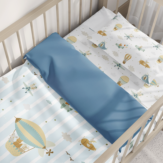 Funda Nórdica Reversible Globos para cuna