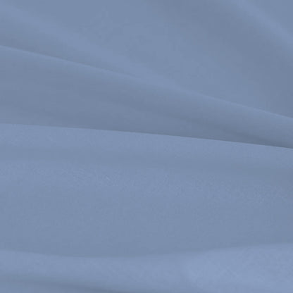 Sábana bajera ajustable para cuna de algodón orgánico super suave azul