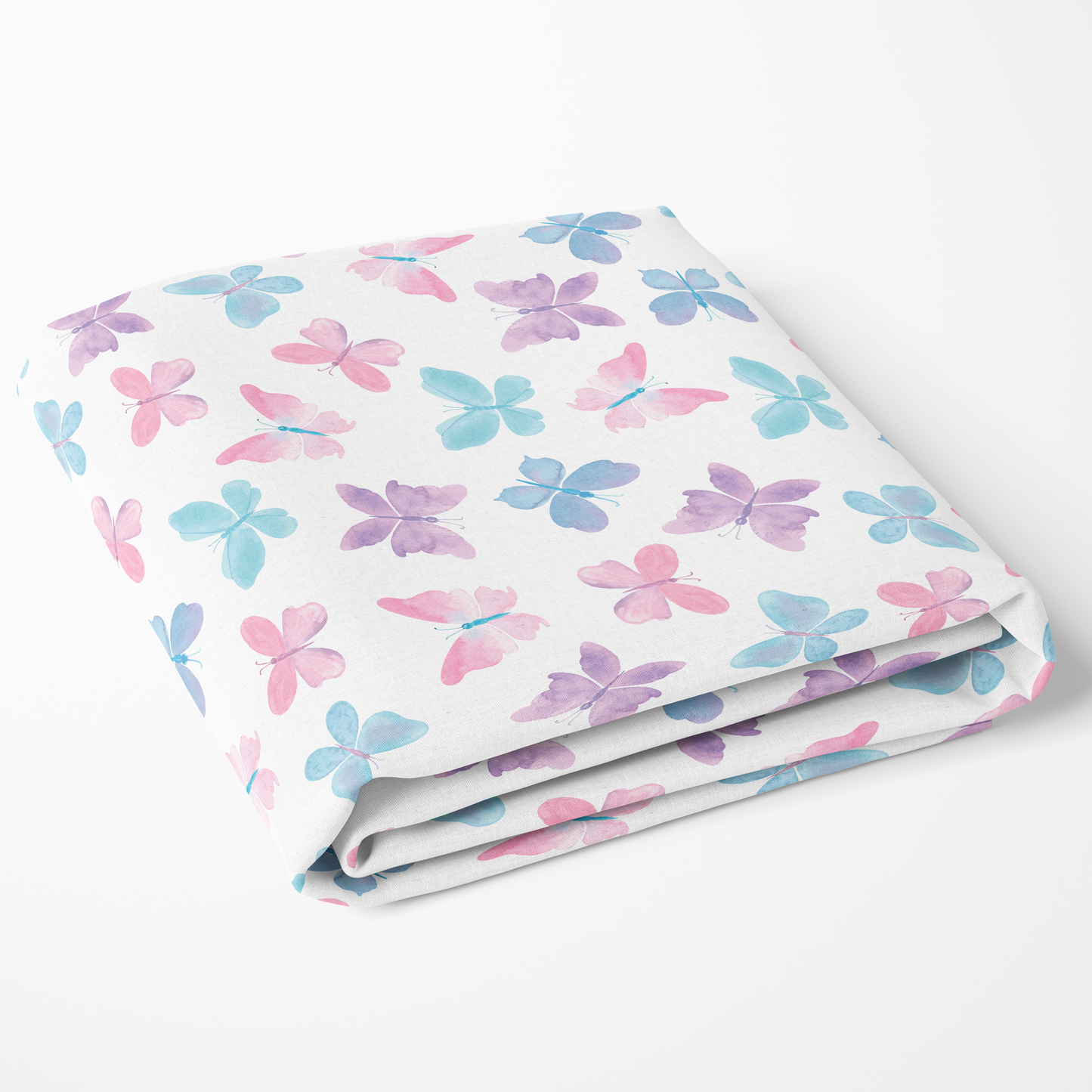 Juego de Sábanas Cama Mariposa Pastel