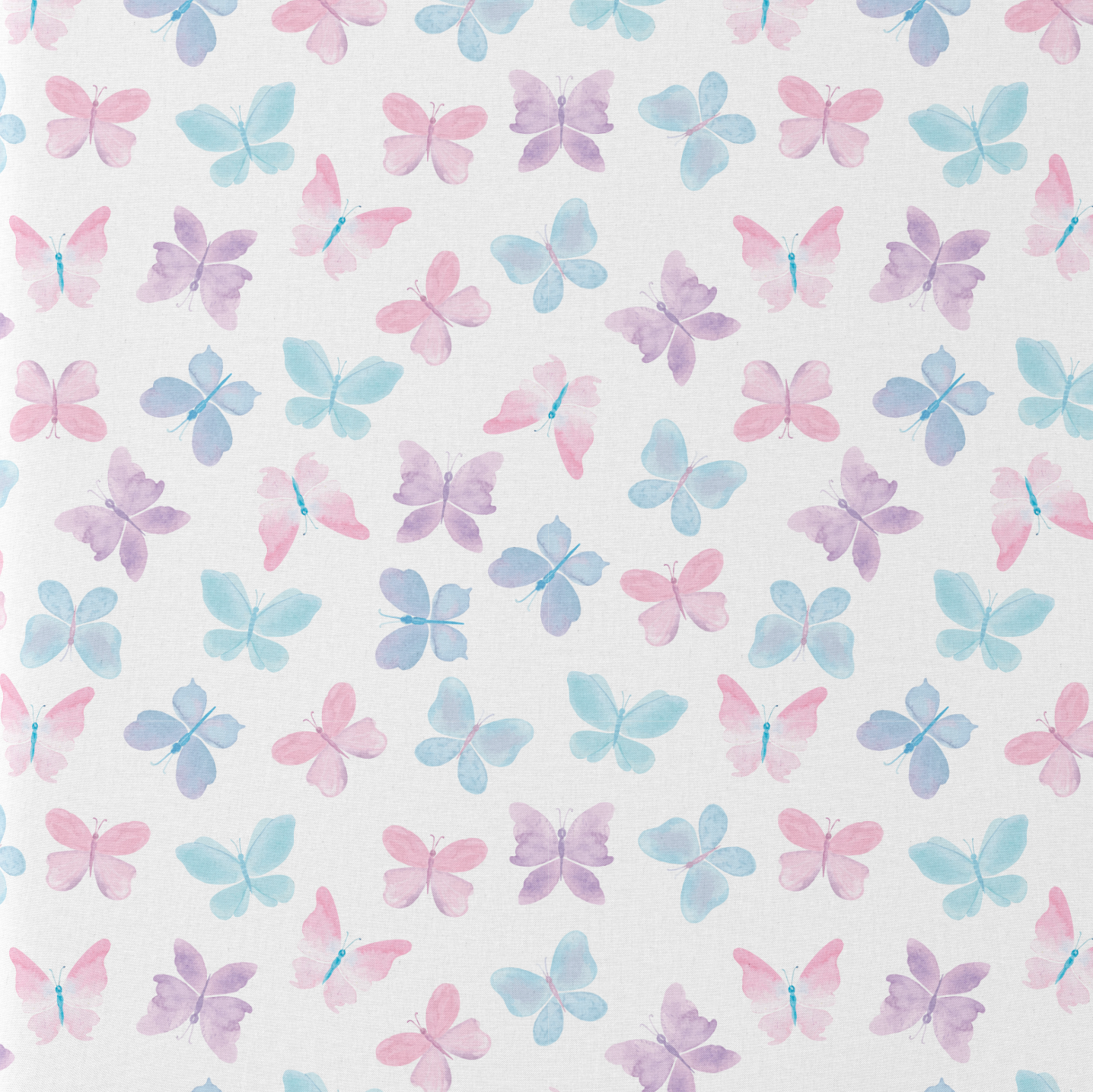 Juego de Sábanas Cama Mariposa Pastel